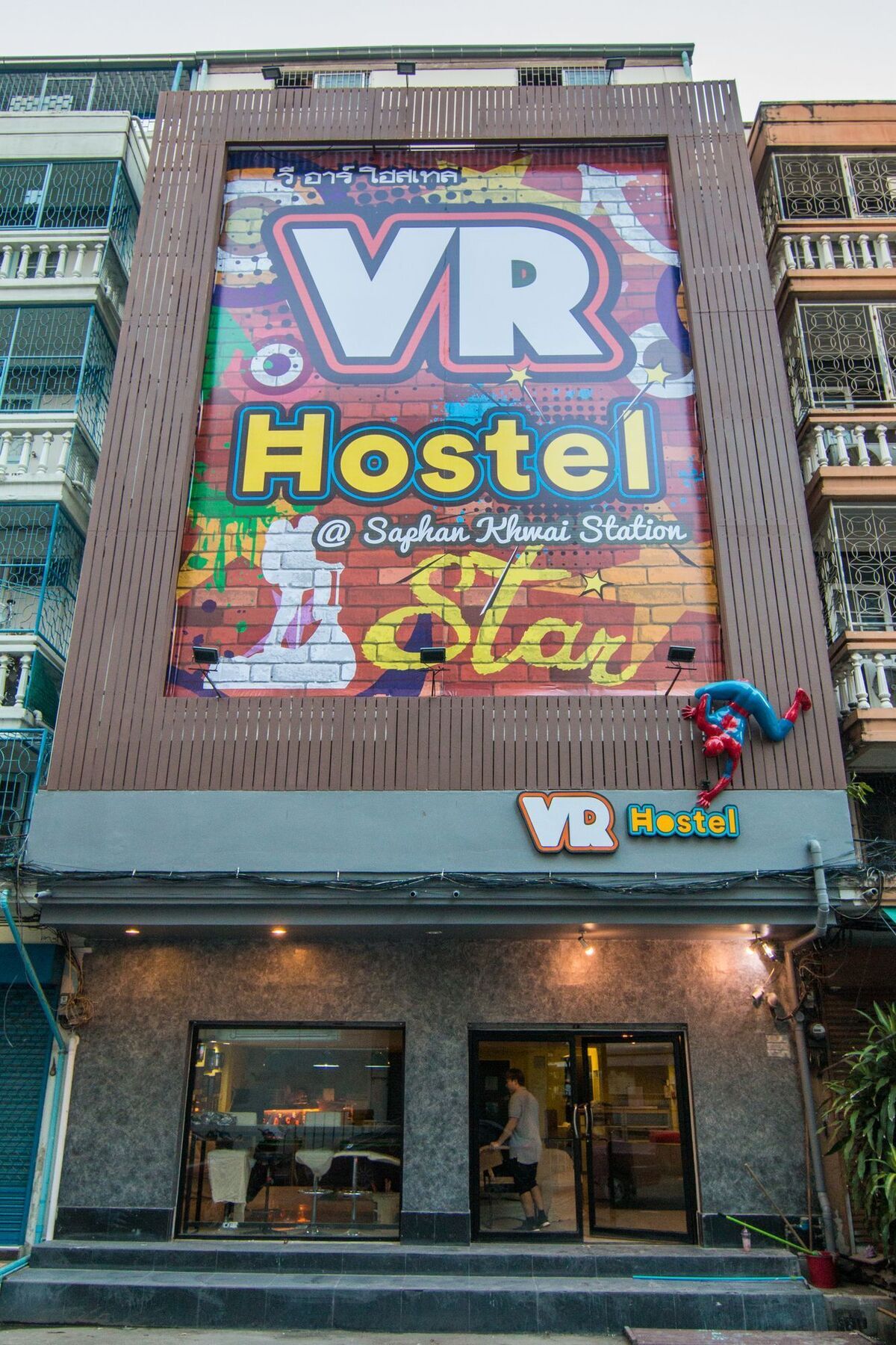 VR Hostel Bangkok Exterior foto